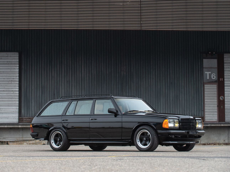 Illustration for article titled Behold: The Menacing W123 AMG V8 Wagon of Your Wildest Dreams